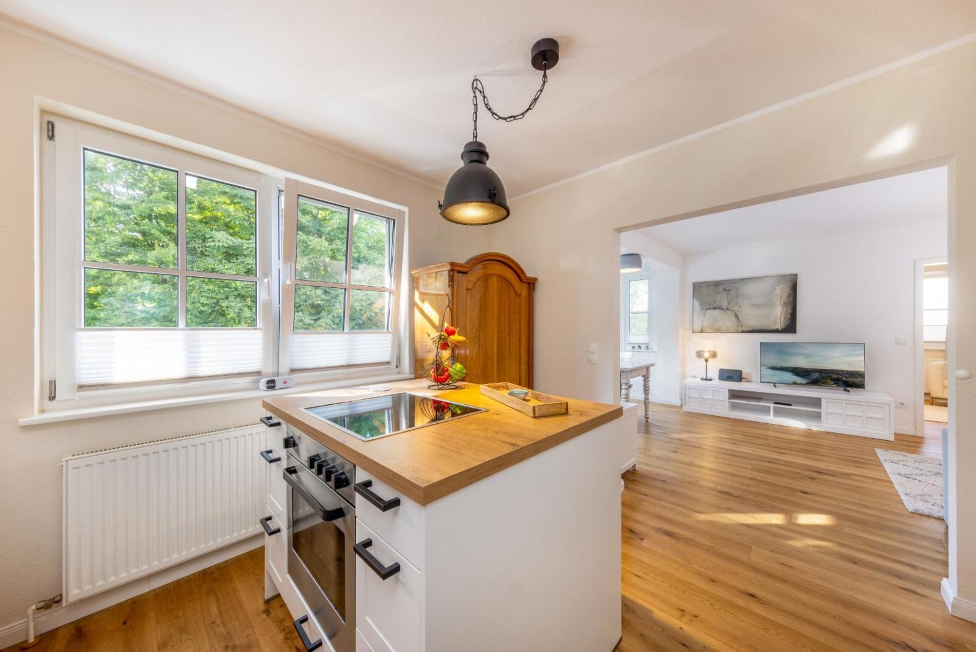 לאוטרבאך Ferienwohnung Hafenglueck, Villa Vilmblick מראה חיצוני תמונה